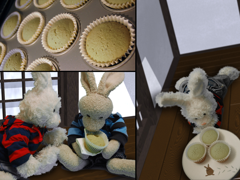 Green Tea Cupcakes Show Picture