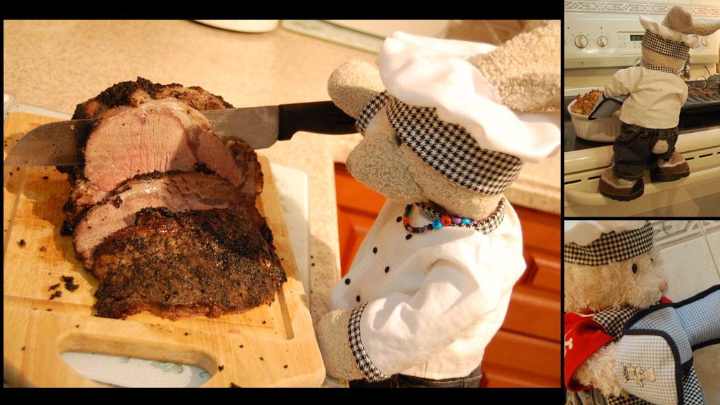 Coffee-Encrusted Rib Roast Show Picture